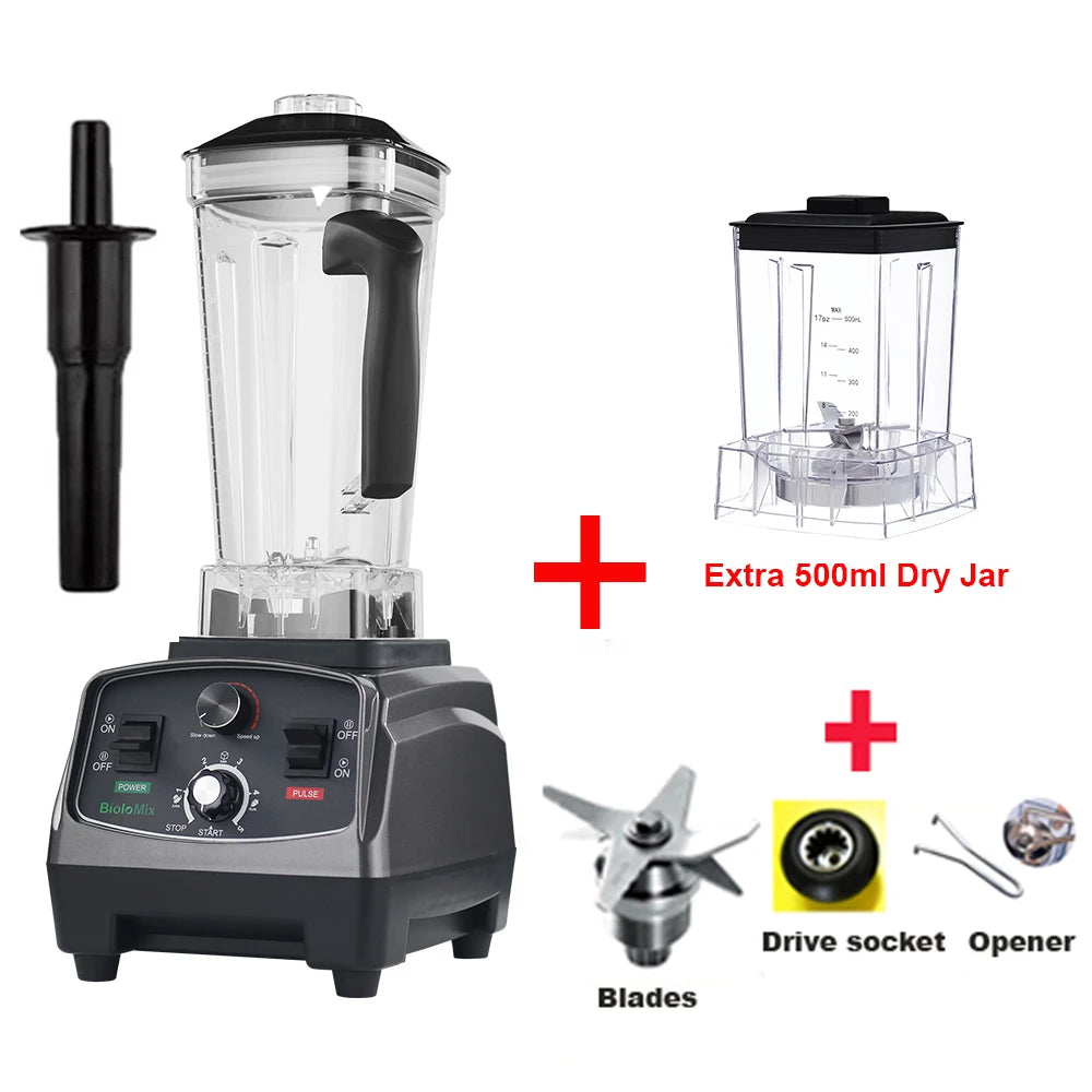 MixZen 2200W Commercial Power Blender