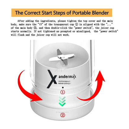 MixZen Portable Fruit Blender 350ml