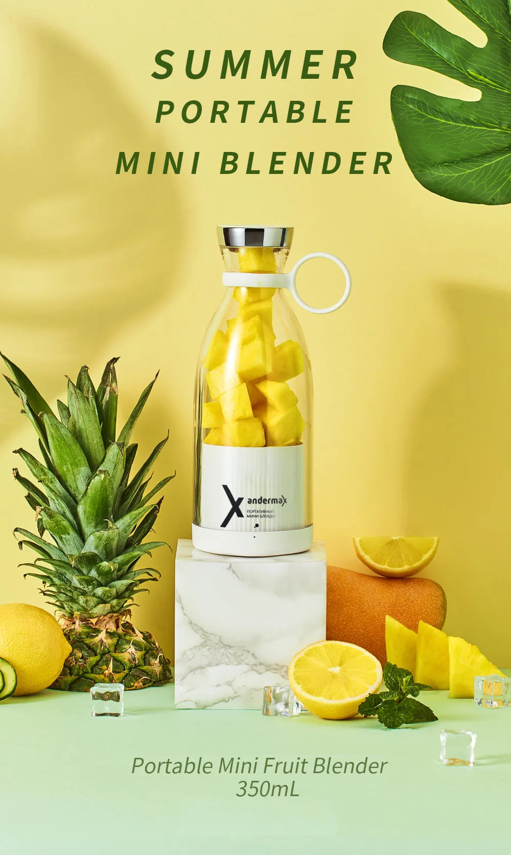 MixZen Portable Fruit Blender 350ml