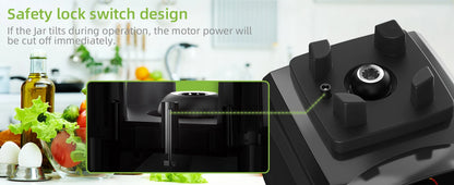 MixZen 2200W Commercial Power Blender