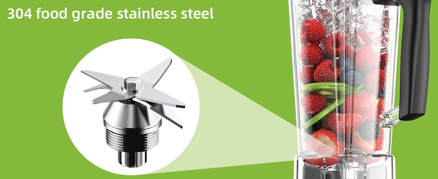 MixZen 2200W Commercial Power Blender