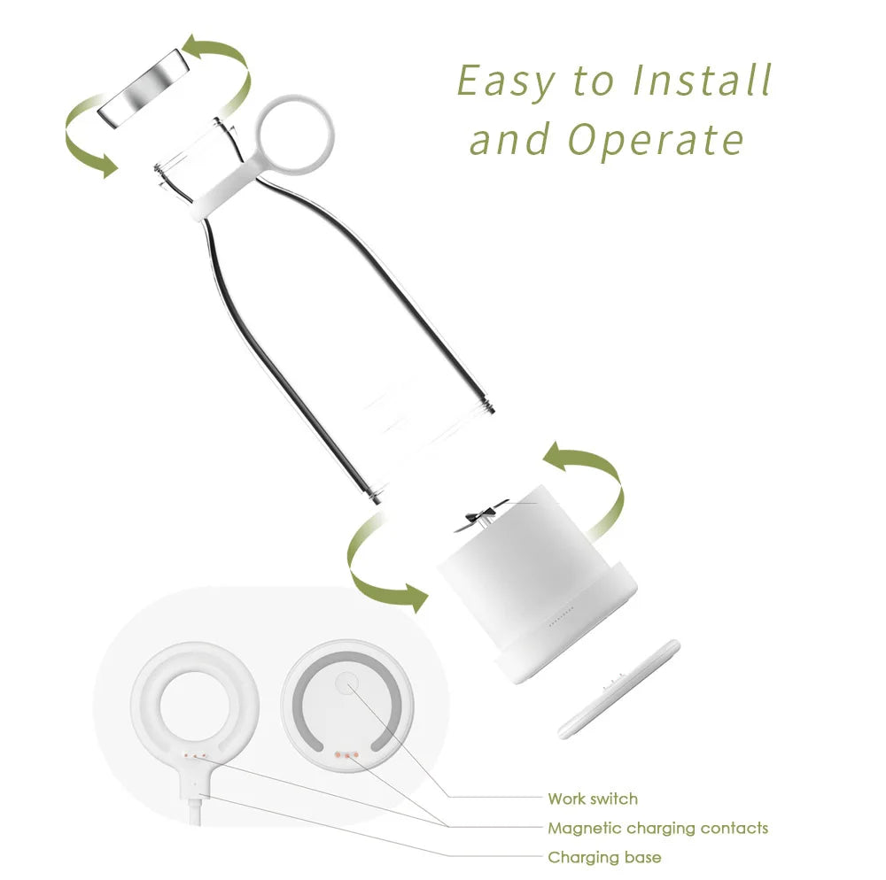 MixZen Portable Fruit Blender 350ml