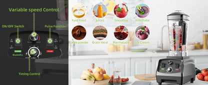 MixZen 2200W Commercial Power Blender