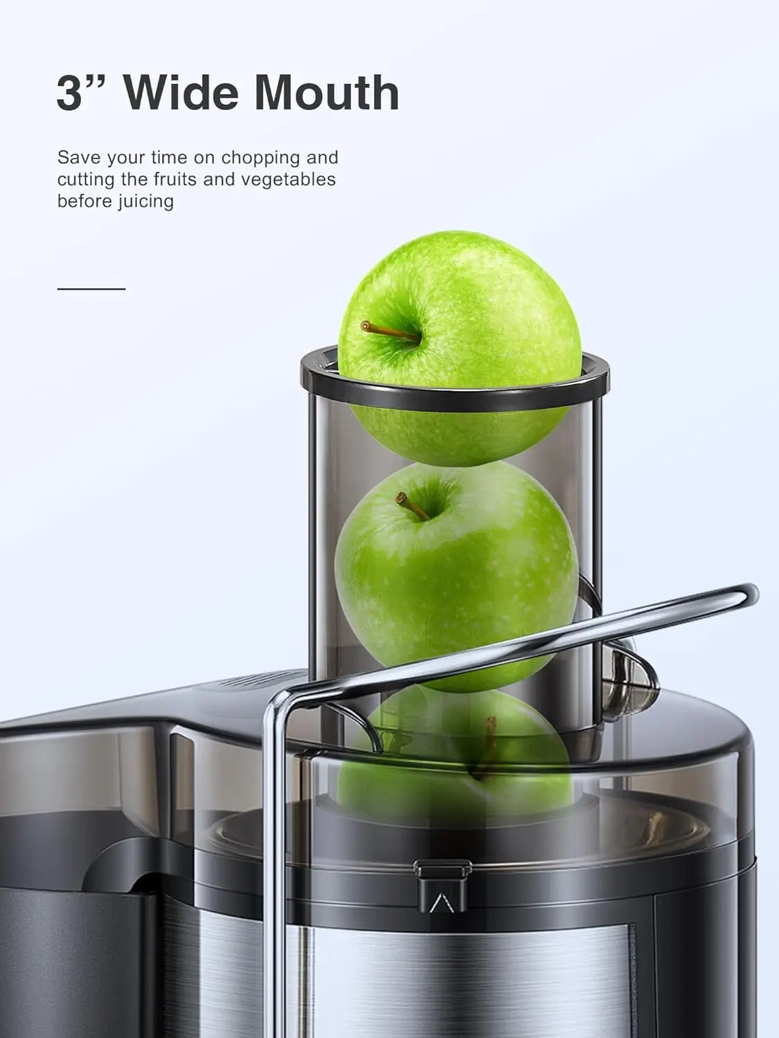MixZen 800W Stainless Steel Juicer