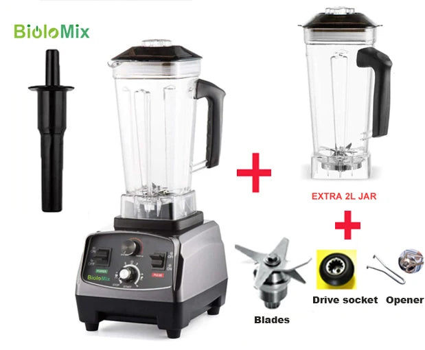 MixZen 2200W Commercial Power Blender