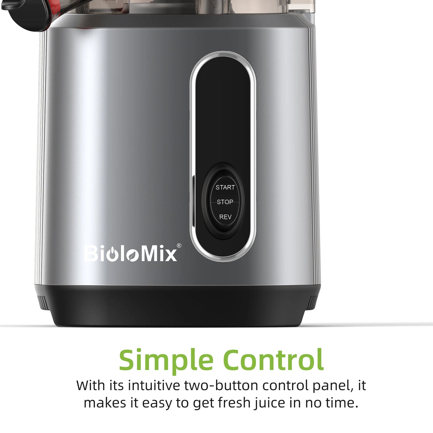 MixZen Cold Press Slow Juicer 200W