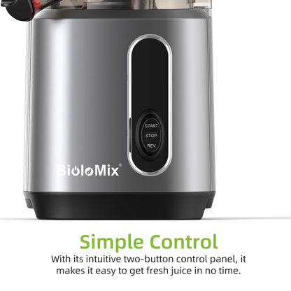 MixZen Cold Press Slow Juicer 200W