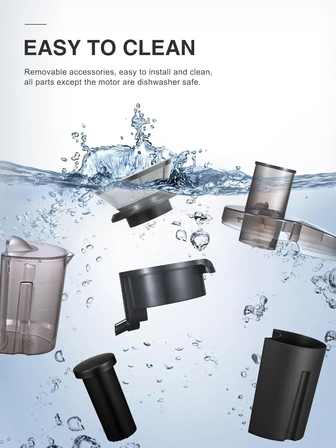 MixZen 800W Stainless Steel Juicer